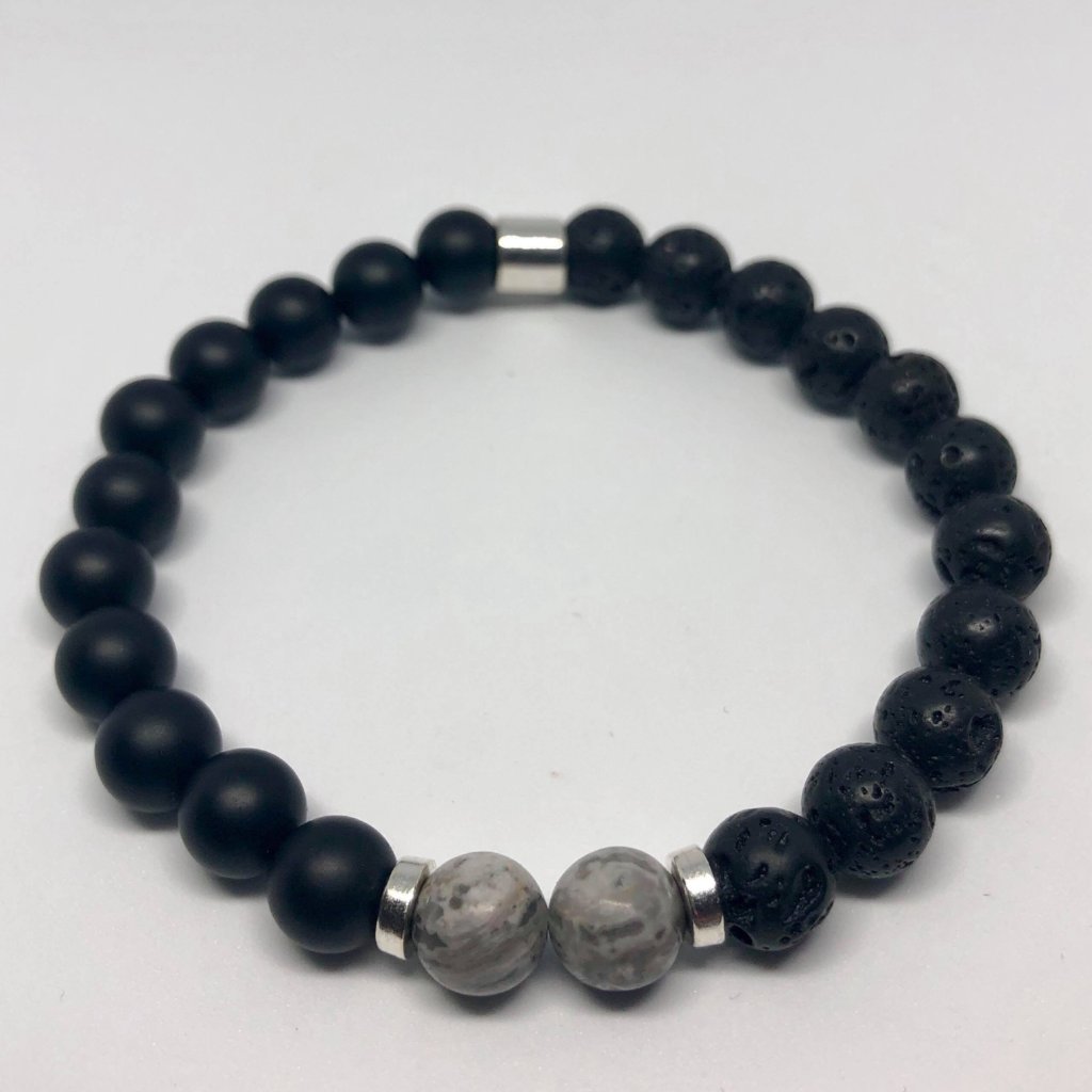 Bracelet Classy - Black & Grey